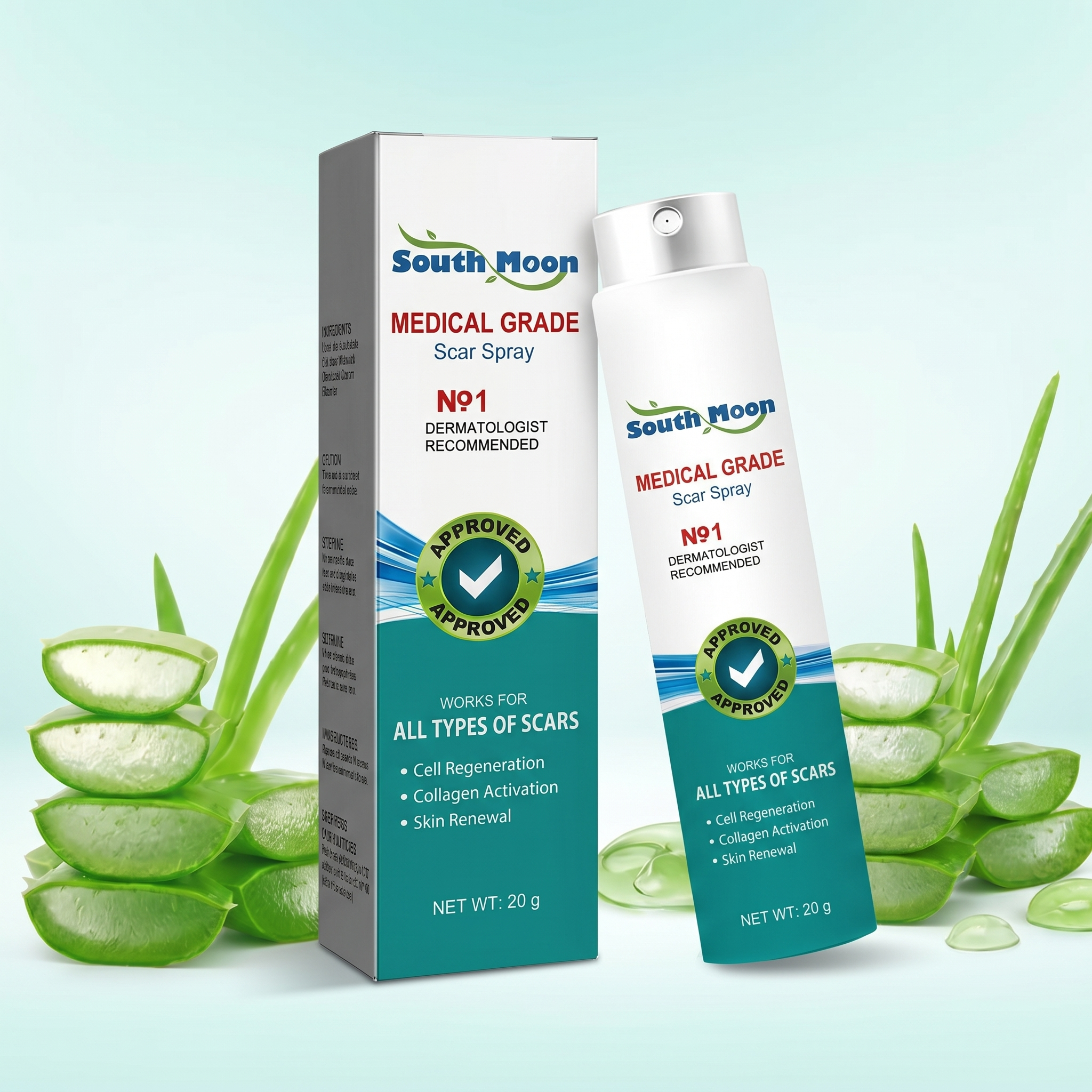 South Moon Daily Scar-Care Spray